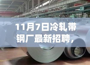 11月7日冷轧带钢厂新篇章，招聘启事与友情梦想的交响