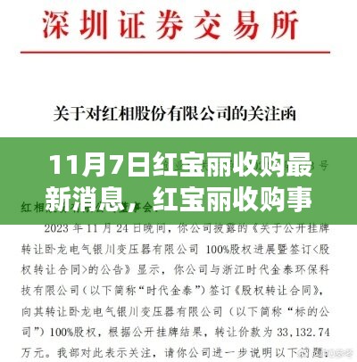 红宝丽收购事件揭秘，最新动态、影响及深远意义