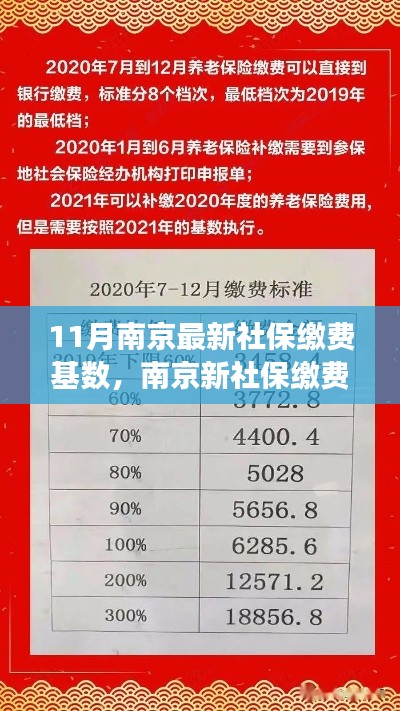 南京最新社保缴费基数调整，启航变化中的学习之路，自信与成就感的源泉