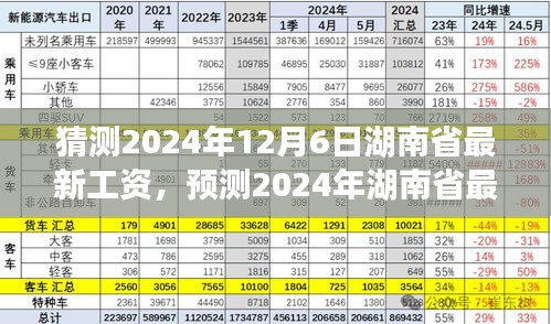 湖南省最新工资水平预测，深度解析与未来展望（2024年）