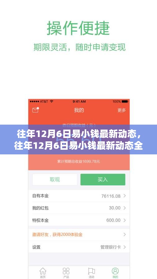 易小钱最新动态，全面评测与介绍（往年12月6日更新）